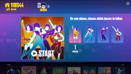 Just Dance Now coach selection screen (original)