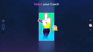 Just Dance 2023 Edition coach selection screen