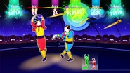 Promotional gameplay 1 (with default Pictogram colors and swapped outfit colors)
