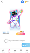 Just Dance Now coach selection screen (phone)