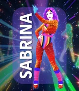 Image promoting the release of Sabrina's concept art