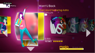 Want U Back as a Gold Song in the Wii U version of Just Dance 4