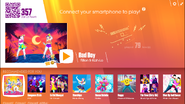 Bad Boy on the Just Dance Now menu (2017 update, computer)