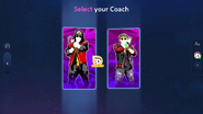 Believer jd2023 coachmenu.png (1.37 MB) Just Dance 2023 Edition coach selection screen