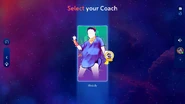 Just Dance 2024 Edition coach selection screen