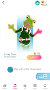 Funkytown jdnow coachmenu phone 2020.png (312 KB) Just Dance Now coach selection screen (2020 update, phone)