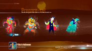 Just Dance 2017 coach selection screen