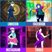 Caldwell on Just Dance’s rendition of the #DollyPartonChallenge (along with I Don’t Care, 7 rings (Extreme Version), and Havana)