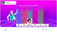 Just Dance 2020 coach selection screen