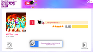 KillThisLove NOW 2020 score.png (885 KB) Just Dance Now scoring screen (2020 update)