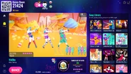 Malibu on the Just Dance Now menu (2024 update, computer)