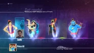 Just Dance 2016 coach selection screen (camera)