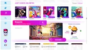 Despacito on the Just Dance 2019 menu