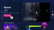Human jd2023 infomenu.png (959 KB) Just Dance 2023 Edition info screen