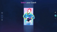 Just Dance 2023 Edition coach selection screen