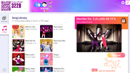 Mambo No. 5 (A Little Bit of Monika) on the Just Dance Now menu (2020 update, computer)