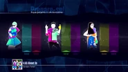 Just Dance 2017 coach selection screen (8th-gen)