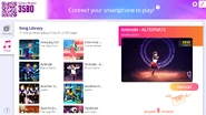 Animalsalt jdnow menu computer 2020.png (1.31 MB) Animals (Extreme Version) on the Just Dance Now menu (2020 update, computer)