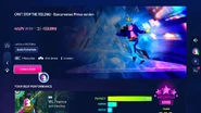Just Dance 2023 Edition info screen (outdated)