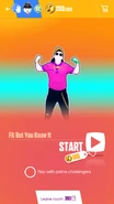 Just Dance Now coach selection screen (2017 update, phone)