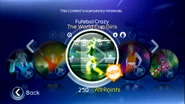 Futebol Crazy in the Just Dance 3 store (Wii)