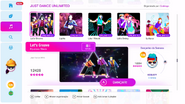 Let's Groove on the Just Dance 2019 menu