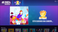 Just Dance Now coach selection screen (outdated, computer)