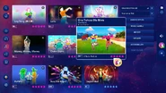 Ona tańczy dla mnie on the Just Dance 2024 Edition menu