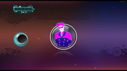 Just Dance 3 coach selection screen (Wii)