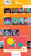 These Boots Are Made For Walking on the Just Dance Now menu (2017 update, phone)