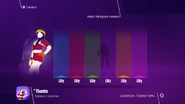 Just Dance 2018 coach selection screen