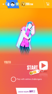 Just Dance Now coach selection screen (2017 update, phone)