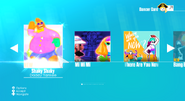 Shaky Shaky on the Just Dance 2019 menu (7th-Gen)