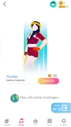 Just Dance Now coach selection screen (2020 update, phone)