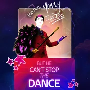 Card of Jack Rose featuring the words "He has mommy issues"