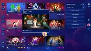 Super Trouper on the Just Dance 2024 Edition menu