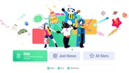 Kidsmode jd2020 menu.png (997 KB) Kids Mode on the main menu of Just Dance 2020