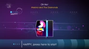 Just Dance 4 coach selection screen (Classic, Wii/PS3/Wii U)