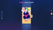 Just Dance 2023 Edition coach selection screen