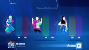 Just Dance 2018 coach selection screen