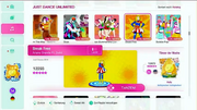 Break Free on the Just Dance 2020 menu