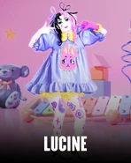 Post revealing Lucine’s name