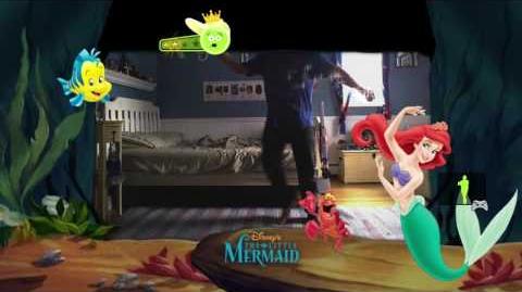 Just Dance Disney Party Just Create My Choreography Under the sea 4 stars xbox 360