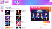 Quetirepalante jdnow menu computer.png (1.35 MB) Que Tire Pa Lante on the Just Dance Now menu (computer)