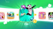 C’mon on the Just Dance 2018 menu (Kids Mode)