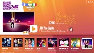 Hit The Lights on the Just Dance Now menu (2017 update, computer)