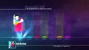 Just Dance 2016 coach selection screen (camera)