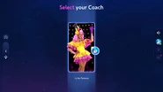 Just Dance 2023 Edition coach selection screen