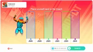 Just Dance 2020 coach selection screen (8th-gen)