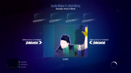 Just Dance 2014 coach selection screen